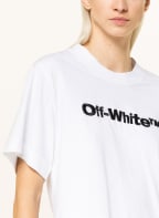 Off-White Cropped-Shirt, Farbe: WEISS (Bild 1)