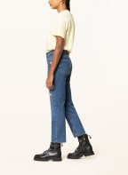 mavi Straight Jeans NEW YORK, Farbe: 81849 dark ripped denim (Bild 1)
