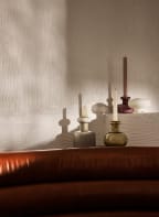 marimekko Candleholder PLUNTA, Color: LIGHT BROWN (Image 1)