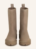 Blauer Chelsea-Boots ELSIE, Farbe: TAUPE (Bild 1)