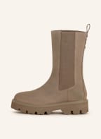 Blauer Chelsea-Boots ELSIE, Farbe: TAUPE (Bild 1)