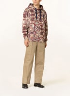 ISABEL MARANT Hoodie VILEY, Color: DARK RED/ BLUE/ CREAM (Image 1)