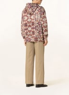 ISABEL MARANT Hoodie VILEY, Color: DARK RED/ BLUE/ CREAM (Image 1)