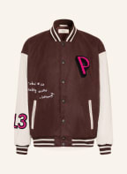 PREACH Oversized-Blouson im Materialmix , Farbe: BRAUN/ ECRU (Bild 1)