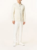 hannes roether Strickjacke AT12LAS aus Merinowolle, Farbe: CREME (Bild 1)