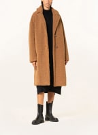 lilienfels Oversized-Mantel aus Teddyfell, Farbe: CAMEL (Bild 1)