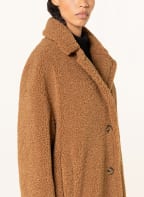lilienfels Oversized-Mantel aus Teddyfell, Farbe: CAMEL (Bild 1)