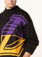 BOSS Pullover LAKERS, Farbe: SCHWARZ/ LILA/ DUNKELGELB (Bild 1)