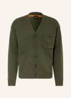 BOSS Strickjacke KOUZZLE, Farbe: DUNKELGRÜN (Bild 1)