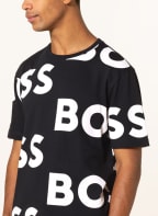 BOSS T-Shirt TECOOL, Farbe: SCHWARZ/ WEISS (Bild 1)