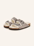 BIRKENSTOCK Pantoletten ARIZONA SHEARLING, Farbe: GRAU (Bild 1)