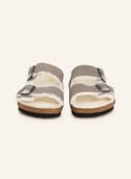 BIRKENSTOCK Pantoletten ARIZONA SHEARLING, Farbe: GRAU (Bild 1)
