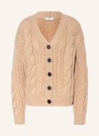 PESERICO Cardigan with alpaca, Color: COGNAC (Image 1)