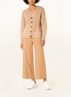 PESERICO Cardigan with alpaca, Color: COGNAC (Image 1)