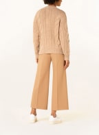PESERICO Cardigan with alpaca, Color: COGNAC (Image 1)