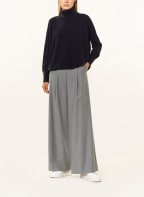 PESERICO Sweater with silk and glitter thread , Color: DARK BLUE (Image 1)