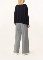 PESERICO Sweater with silk and glitter thread , Color: DARK BLUE (Image 1)