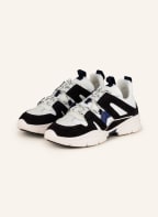 ISABEL MARANT Sneakers KINDSAY, Color: WHITE/ BLACK/ BLUE (Image 1)