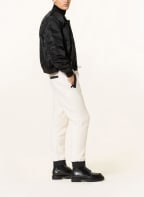 HUGO Teddyfell-Hose DUZU im Jogging-Stil, Farbe: ECRU/ SCHWARZ (Bild 1)