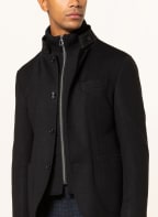 JOOP! Sakko HECTAR Slim Fit im Materialmix mit abnehmbarer Blende, Farbe: SCHWARZ (Bild 1)