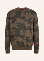 HUGO Sweatshirt DURDOCK, Color: OLIVE/ KHAKI/ BLACK (Image 1)