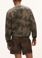 HUGO Sweatshirt DURDOCK, Color: OLIVE/ KHAKI/ BLACK (Image 1)