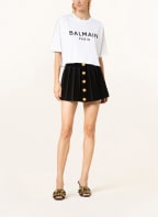BALMAIN Cropped shirt, Color: WHITE (Image 1)