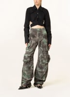 AMBUSH Cropped-Hemdbluse , Farbe: SCHWARZ (Bild 1)
