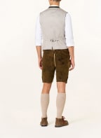 Gottseidank Trachten vest KONSTANTIN in linen , Color: LIGHT BROWN (Image 1)