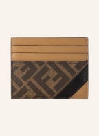 FENDI Card case, Color: LIGHT BROWN/ DARK BROWN (Image 1)