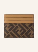 FENDI Card case, Color: LIGHT BROWN/ DARK BROWN (Image 1)