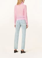 GANNI Rollkragenpullover mit Mohair, Farbe: ROSA (Bild 1)