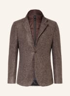 DIGEL Sakko KUBA Slim Fit mit abnehmbarer Blende im Materialmix, Farbe: BRAUN (Bild 1)