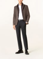 DIGEL Sakko KUBA Slim Fit mit abnehmbarer Blende im Materialmix, Farbe: BRAUN (Bild 1)