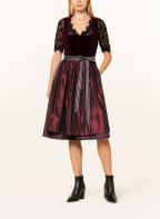 AlpenHERZ Dirndl VIVIAN, Farbe: DUNKELROT/ DUNKELBLAU/ DUNKELLILA (Bild 1)