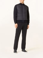 ZEGNA Daunenjacke im Materialmix , Farbe: DUNKELBLAU (Bild 1)