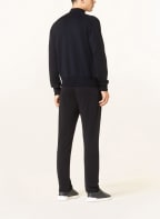 ZEGNA Daunenjacke im Materialmix , Farbe: DUNKELBLAU (Bild 1)