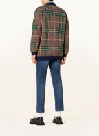 GUCCI Strickjacke zum Wenden, Farbe: DUNKELBLAU/ CAMEL (Bild 1)
