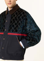 GUCCI Blouson, Farbe: PETROL/ CAMEL (Bild 1)