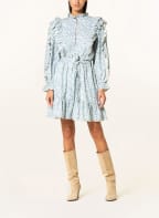 Magali Pascal Kleid LUCIANA mit Leinen, Farbe: HELLBLAU (Bild 1)