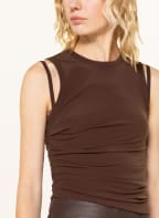 HELMUT LANG Top, Color: BROWN (Image 1)