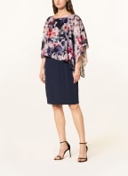 Vera Mont Cocktailkleid, Farbe: DUNKELBLAU/ ROSA/ HELLBLAU (Bild 1)