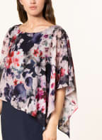 Vera Mont Cocktailkleid, Farbe: DUNKELBLAU/ ROSA/ HELLBLAU (Bild 1)