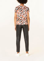 s.Oliver BLACK LABEL Blusenshirt, Farbe: SCHWARZ/ GRAU/ ROSÉ (Bild 1)