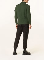 STONE ISLAND Cardigan, Color: DARK GREEN (Image 1)