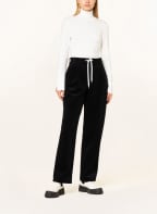 EMPORIO ARMANI Cordhose im Jogging-Stil, Farbe: DUNKELBLAU (Bild 1)