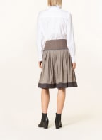 ROCKMACHERIN Trachten skirt SCHWAMMALKEARWE Classic, Color: DARK GRAY/ TAUPE (Image 1)