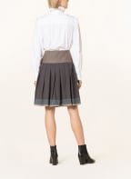 ROCKMACHERIN Trachten skirt REHRAGU Young, Color: TAUPE/ BLUE GRAY/ GRAY (Image 1)