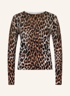 Princess GOES HOLLYWOOD Pullover aus Merinowolle mit Schmucksteinen , Farbe: SCHWARZ/ BEIGE/ CREME (Bild 1)
