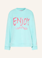 FrogBox Sweatshirt mit Pailletten, Farbe: TÜRKIS (Bild 1)